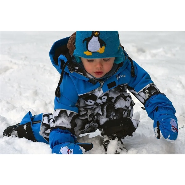 Dětská kombinéza O'STYLE Iman Celotisk Modrá IDW-830125/26