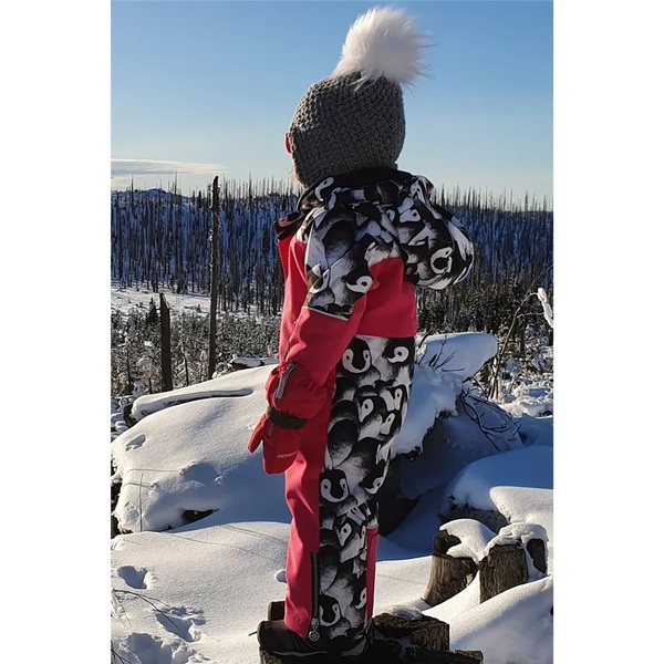 Dětská kombinéza O'STYLE Iman Celotisk Růžová IDW-8301 25/26