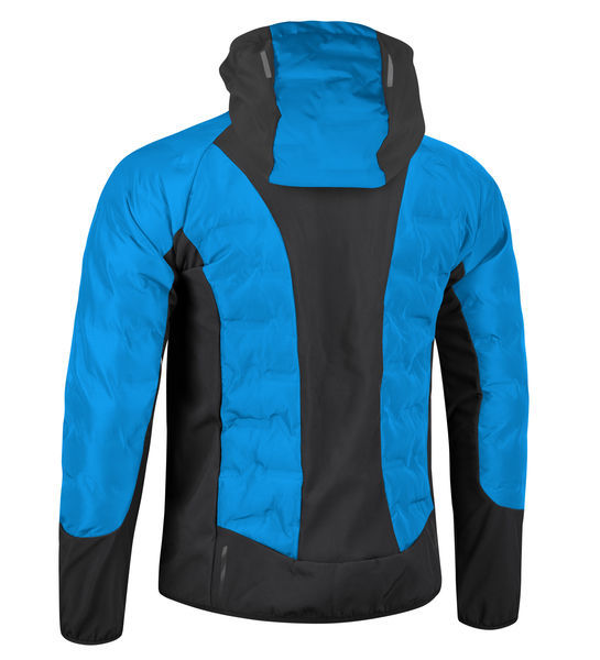 Pánská zimní hybridní bunda s kapucí Etape CRUX Ultra modrá/černá 2536431 25/26