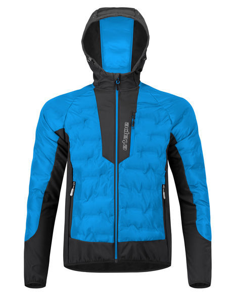 Pánská zimní hybridní bunda s kapucí Etape CRUX Ultra modrá/černá 2536431 25/26
