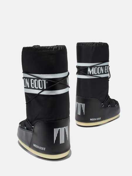 Zimní boty Moon Boot Icon Nylon-N001 Black 80D1400440 25/26