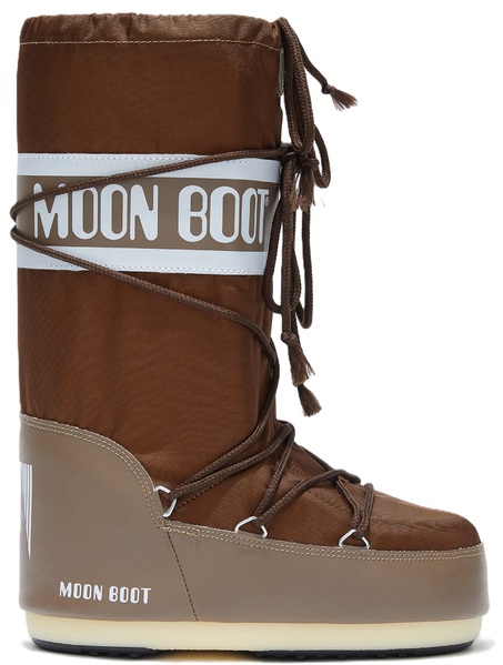 Zimní boty Moon Boot Icon Nylon-M005 Shitake Brown 80D1400440 25/26
