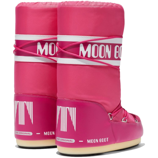 Dívčí zimní boty Moon Boot Icon Kids Nylon 062 bougainvillea 25/26