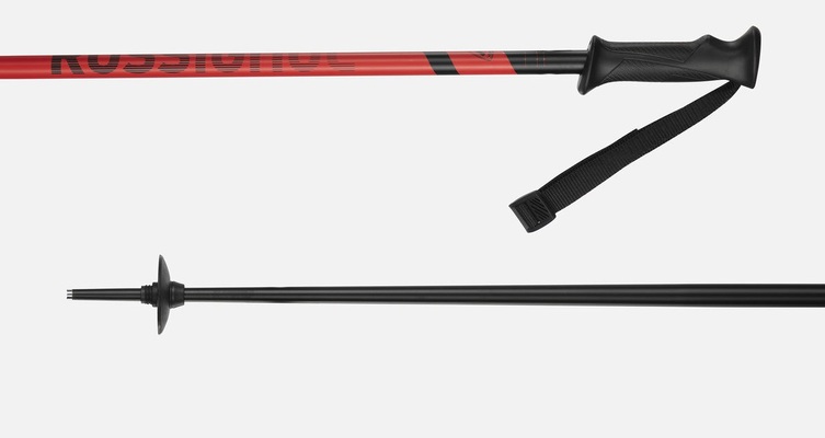 Sjezdové hole Rossignol Tactic RDN2040 Black/Red 25/26