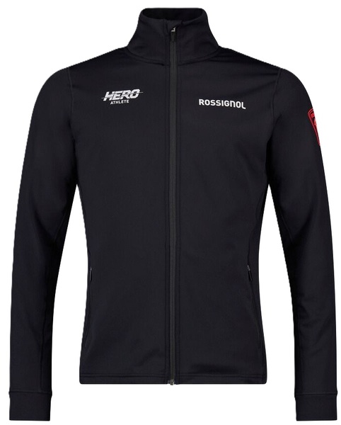 Pánská mikina Rossignol Hero Mid Layer Stretch Jacket Black RLOML01-200 25/26