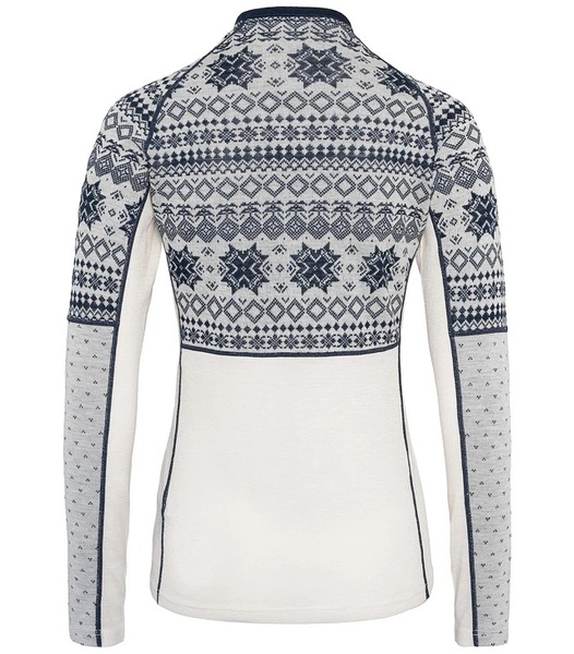 Dámské funkční merino triko Kari Traa Vilma Long Sleeve 623617 Off Natural White 25/26