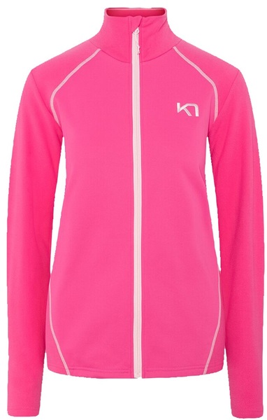 Dámská fleecová mikina Kari Traa Kari Full Zip Fleece Bright Pink 622573 25/26