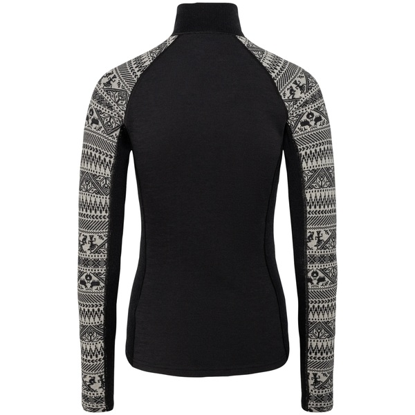 Dámské funkční triko Kari Traa Tale Half Zip Black 623924 25/26