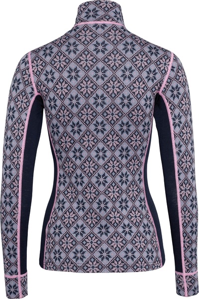 Dámské Merino Triko Kari Traa Rose Half Zip Dark Navy Blue 622691 25/26