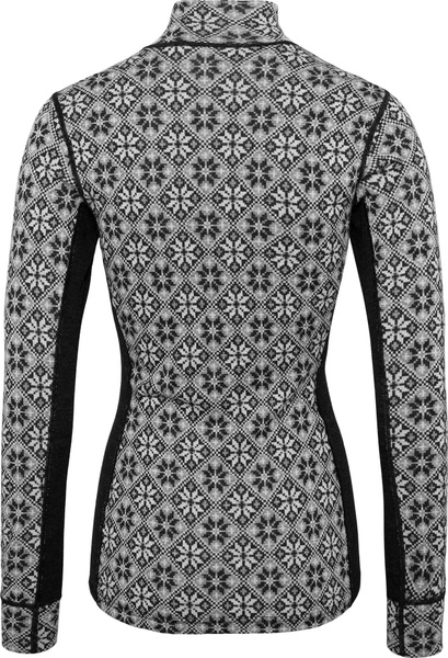 Dámské Merino Triko Kari Traa Rose Half Zip Black 622691 25/26