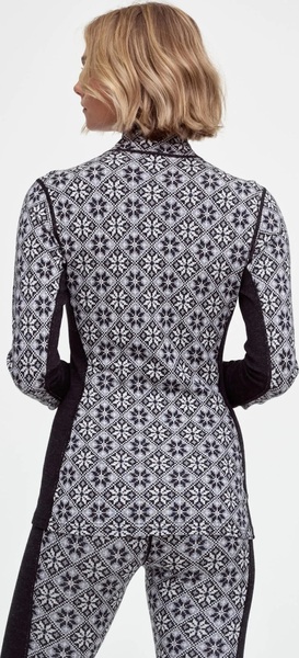 Dámské Merino Triko Kari Traa Rose Half Zip Black 622691 25/26