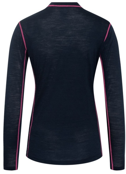 Dámské funkční merino triko Kari Traa Live Long Sleeve Dark Navy Blue 623900 25/26