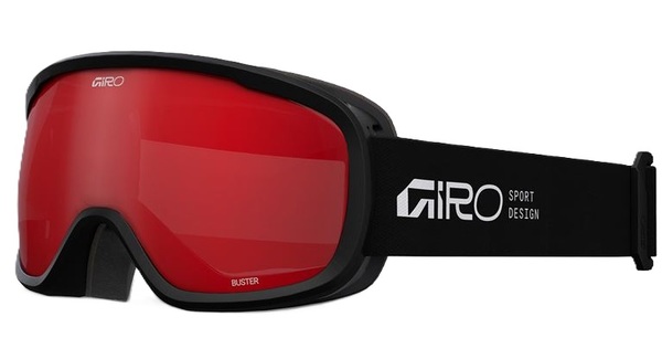 Dětské/juniorské brýle GIRO Buster Black Stacked Amber Scarlet 37128-B22 26/27