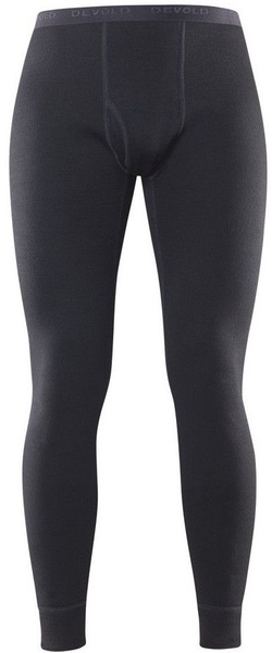 Pánské dvouvrstvé termo kalhoty Devold Duo Active Merino 205 Longs Man Černá GO-237-124-A-950A 25/26