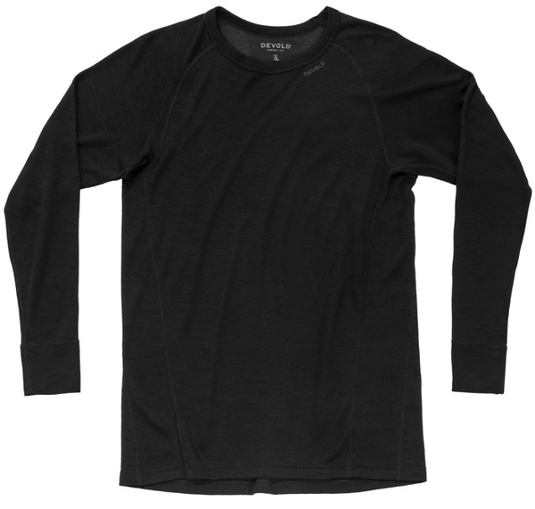 Pánské dvouvrstvé termo triko Devold Duo Active Merino 205 Shirt Man GO 237 224 A 952A Black 25/26