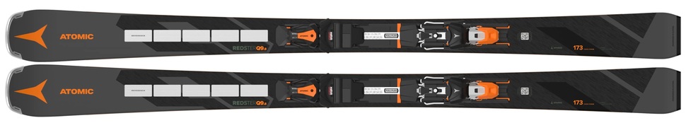 Lyže Atomic Redster Q9.8 Revoshock S RVSK + I 12 GW Black/Orange 25/26