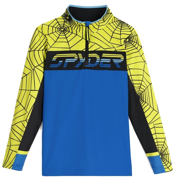 Dětský rolák Spyder Ryder 1/2 zip Spyder Lime 38C013501-LIM 25/26