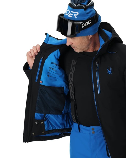 Pánská bunda Spyder Tripoint Jacket Black 38SA075420-BLK2 25/26