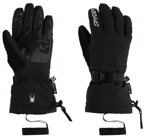 Dámské rukavice Spyder Synthesis Ski Gloves Womens Gore-tex Black 38S685401-BLK 25/26