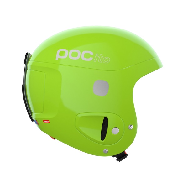 Dětská/juniorská helma POC POCito Skull Fluorescent Yellow/Green Adjustable PC102108234 25/26