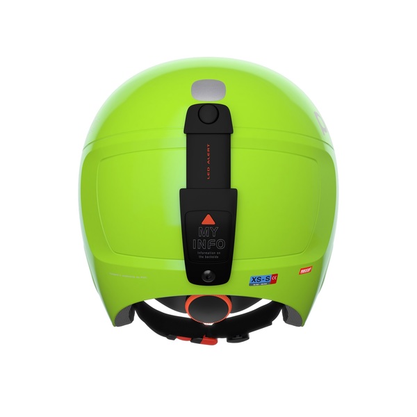 Dětská/juniorská helma POC POCito Skull Fluorescent Yellow/Green Adjustable PC102108234 25/26