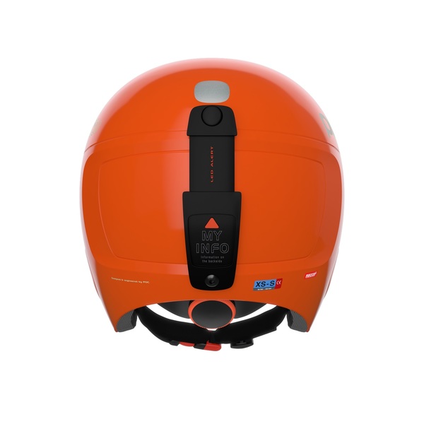 Dětská/juniorská helma POC POCito Skull Fluorescent Orange Adjustable PC102109050 25/26