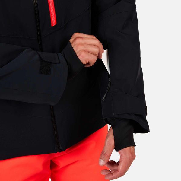 Pánská bunda Rossignol Hero Blackside Insulated Ski Jacket Black RLOMJ24-200 25/26