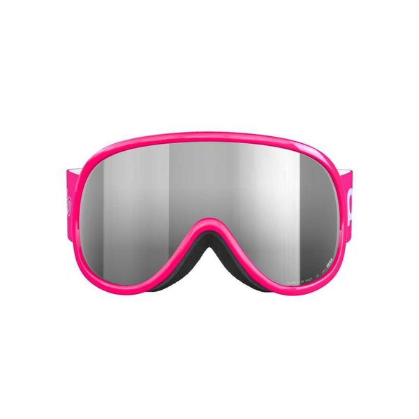 Dětské lyžařské brýle POC POCito Retina Fluorescent Pink/Partly Sunny Silver PC400679610 25/26