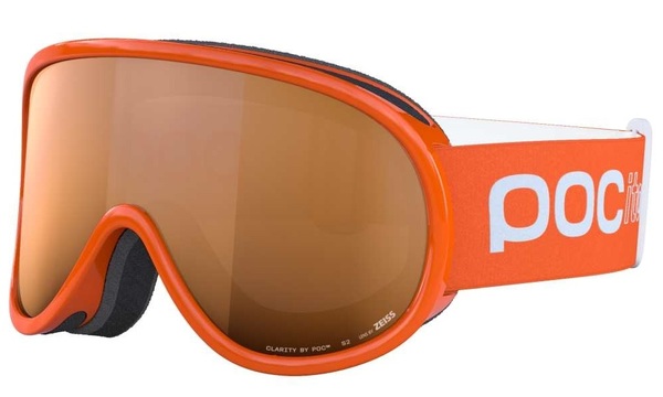 Dětské lyžařské brýle POC POCito Retina Fluorescent Orange/Partly Sunny Light Orange PC400679607 25/26