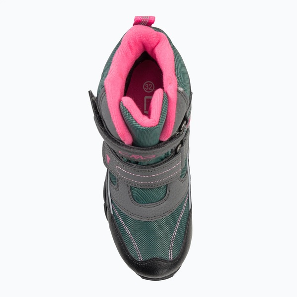 Dětské zimní boty CMP Kids Pyry WP Snow Boots Graphite-Aquamarine 38Q4514-14UF 25/26
