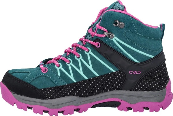 Juniorské kotníkové trekové boty CMP Junior Rigel Mid WP Trekking Lake-Pink Fluo 3Q12944J-26EL 25/26