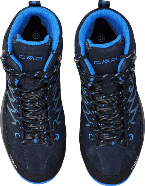Juniorské kotníkové trekové boty CMP Junior Rigel Mid WP Trekking Bluestone-Royal Blue 3Q12944J-40NU 25/26
