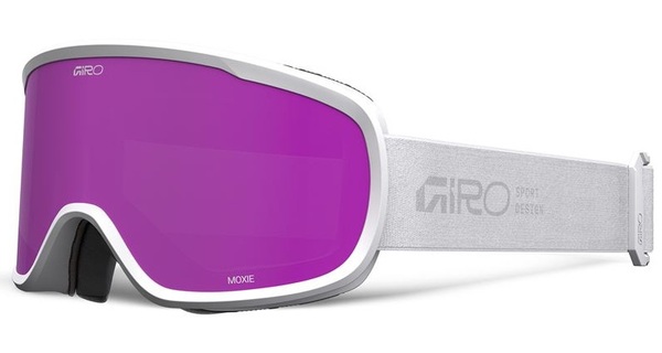 Dámské brýle GIRO Moxie White Stacked/Amber Pink/Yellow (2skla) 37139-b24 26/27