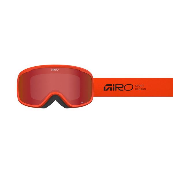 Brýle GIRO Cruz Orange Stacked/Amber Scarlet 37134-c34 25/26