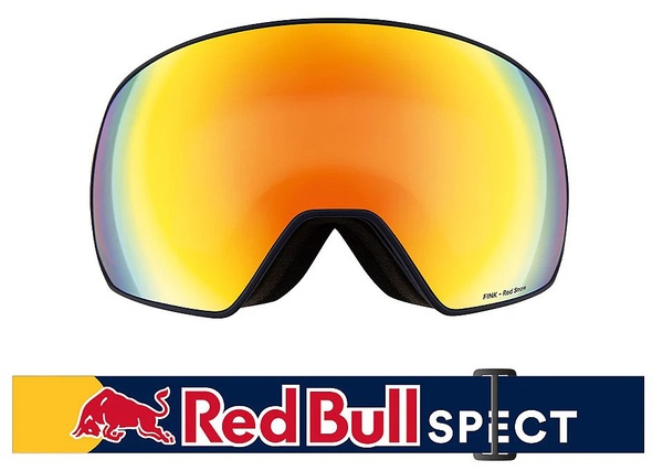Brýle Red Bull Spect Fink-04RE2 Black/Brown/Red Mirror 25/26
