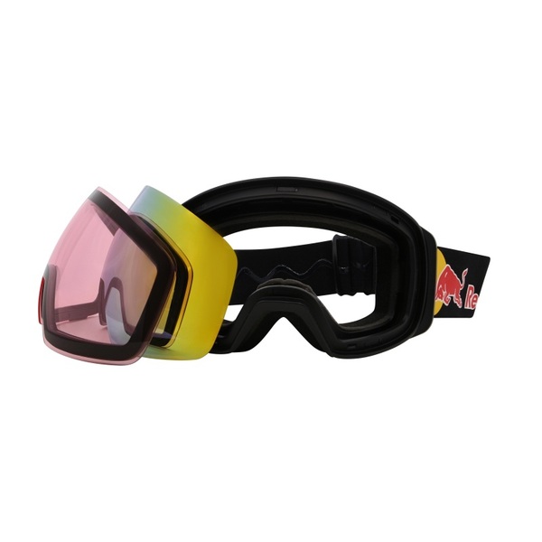 Brýle Red Bull Spect JON-02YE2 Black/Smoke/Yellow Mirror + bonus Lens Light Pink 26/27