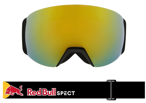 Brýle Red Bull Spect JON-02YE2 Black/Smoke/Yellow Mirror + bonus Lens Light Pink 26/27