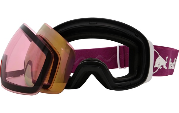 Brýle Red Bull Spect JON-05RO2 Red/Red/Pink Purple Mirror + bonus Lens Light Pink 25/26