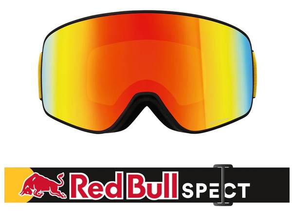 Brýle Red Bull Spect RUSH-17RE2 Black/Red Snow Orange/Red Mirror 25/26