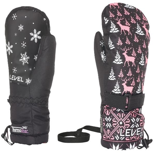 Dětské rukavice Level Junior Mitt Ninja Pink 4153JM.68 25/26
