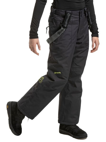 Dětské chlapecké snowboardové kalhoty Meatfly Junior Black/Black 25/26