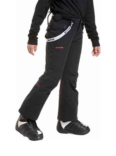 Dětské dívčí snowboardové kalhoty Meatfly Girly Black 25/26