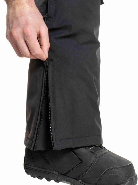 Pánské snowboardové kalhoty Meatfly Ghost Black/Black 25/26