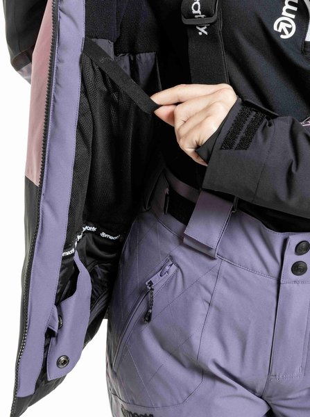 Dámská bunda Meatfly Kirsten Black/Purple Light 25/26