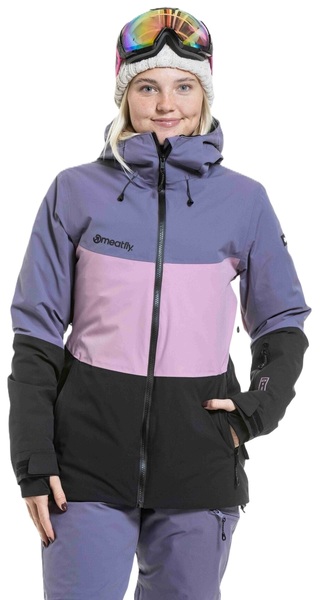 Dámská bunda Meatfly Kirsten Black/Purple Light 25/26