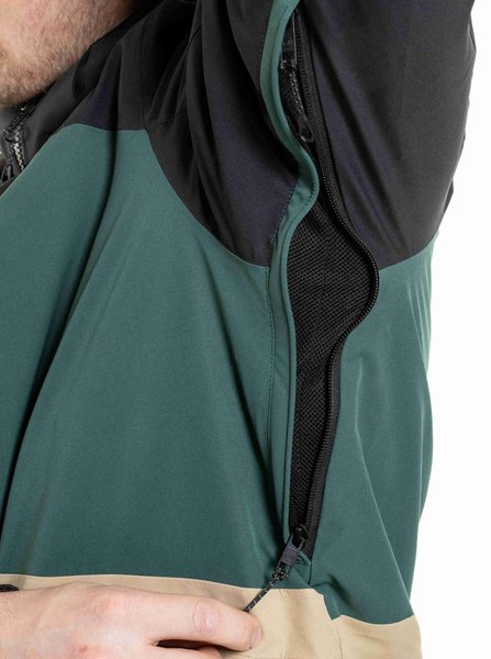 Pánská bunda Meatfly Manifold Black/Safari 25/26