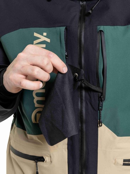 Pánská bunda Meatfly Manifold Black/Safari 25/26