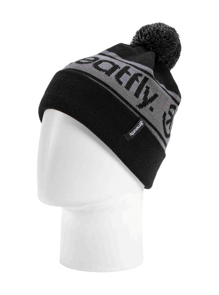 Dětská čepice Meatfly Jessie Black / Gray Dark 25/26