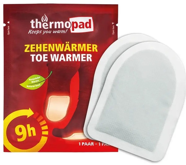 Hřejivé polštářky na nohy Thermopad - ohřívač prstů nohou (1 pár v balení) 26/27