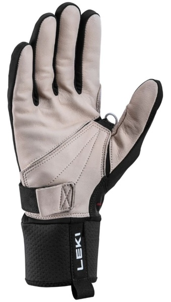 Rukavice na běžky Leki PRC Premium Black/Sand 652903301 26/27